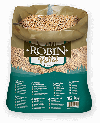worek pelletu opałowego Robin do kupienia w Buku lub sklepie internetowym